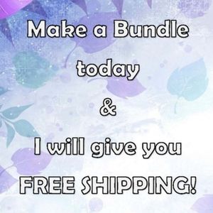 FREE SHIPPING ON BUNDLES